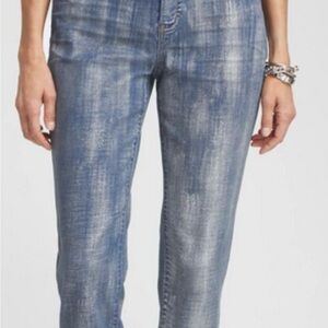 Chico's silver washed jeans - Size 1.5/10